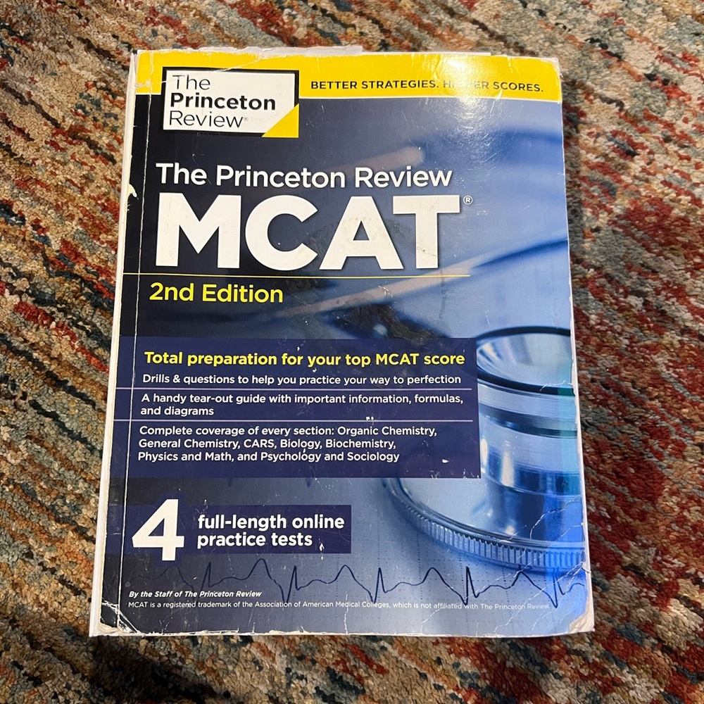 Princeton Review MCAT Book